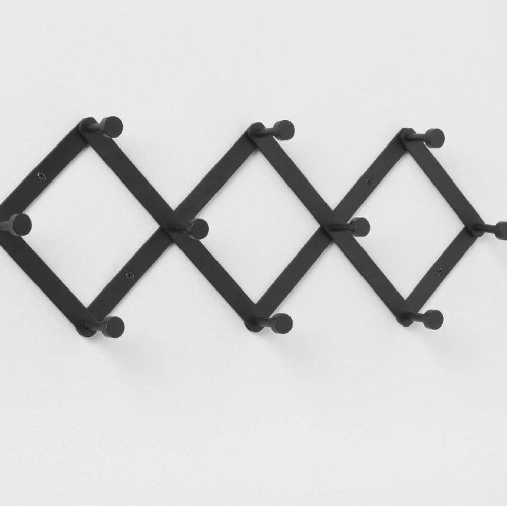 Accordion 10 Hooks Rail